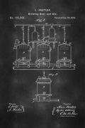 Beer Brewing Patent Poster