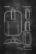 Flask Patent Poster