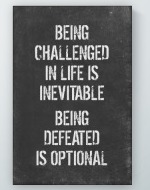 Being Challenged Poster