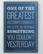 Greatest Accomplishments Poster