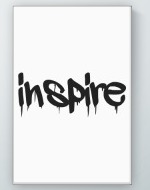 inspire graffiti Poster