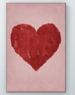 Painted Heart Poster