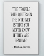 Quotes On The Internet Poster