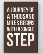 Single Step Poster