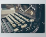 Typewriter Poster
