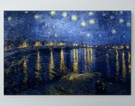 Vincent van Gogh - Starry Night Over the Rhone Poster