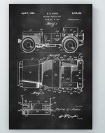 Willy Jeep Patent Poster