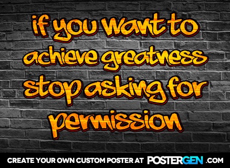 Custom Achieve Greatness Poster Maker