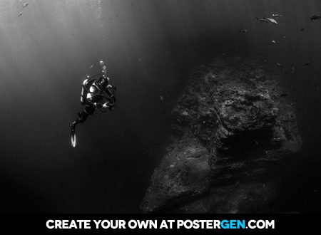 Deep Sea Diver Print