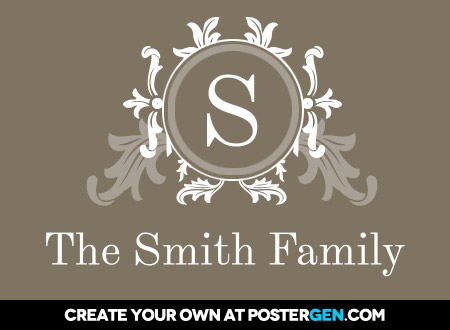 Family Poster Generator