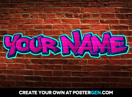 Custom Graffiti 2 Poster Maker