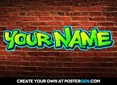 graffiti creator poster