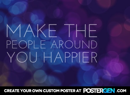 Custom Happy Poster Maker