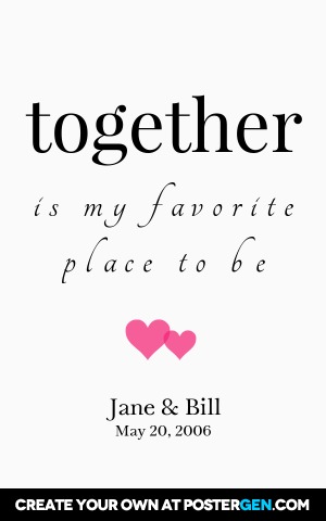 Together Is My Favorite