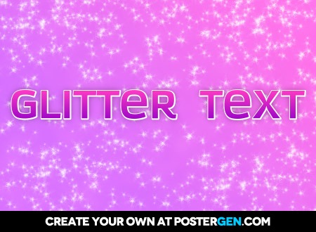 Customize Glitter Graphics, Glitter Text, Glitter