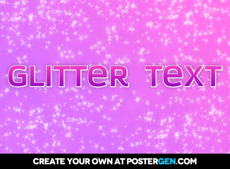 Glitter Graphics - Create Custom Glitter Text 