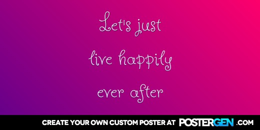 Custom Happily Ever After Twitter Cover Maker