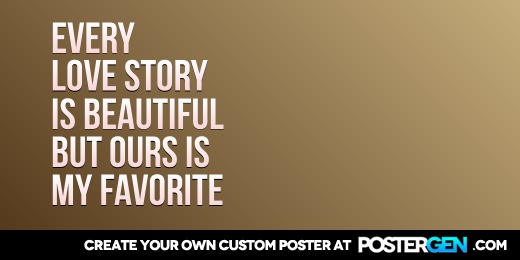 Custom Love Story Twitter Cover Maker