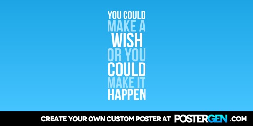 Custom Make A Wish Twitter Cover Maker