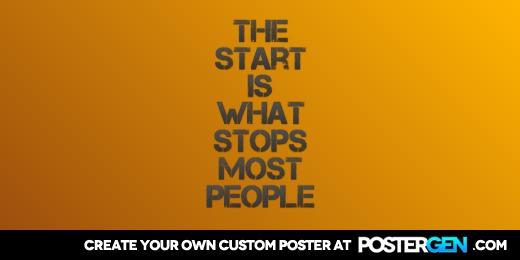Custom The Start Twitter Cover Maker