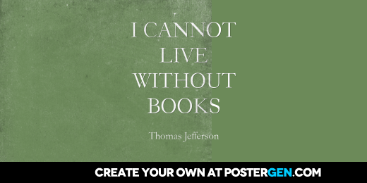 Custom Without Books Twitter Cover Maker