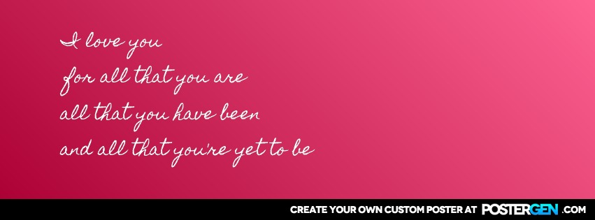 Custom All That You Are Facebook Cover Maker