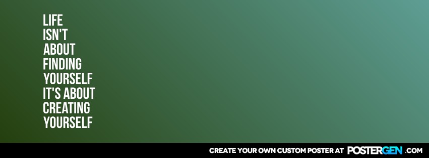 Custom Creating Yourself Facebook Cover Maker