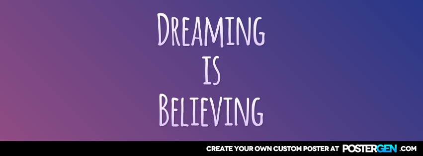 Custom Dreaming Facebook Cover Maker