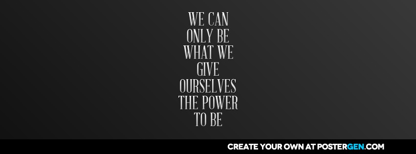 Custom Give Ourselves Facebook Cover Maker