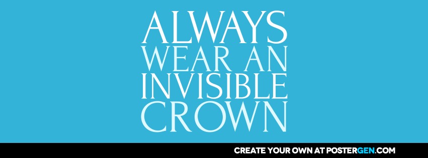 Custom Invisible Crown Facebook Cover Maker
