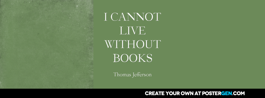 Custom Without Books Facebook Cover Maker