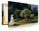 Claude Monet - Jeanne-Marguerite Lecadre in the Garden Print