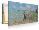 Claude Monet - The Cliff Walk at Pourville Print
