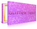 Glitter Text Print