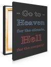 Custom Heaven Hell Poster Maker