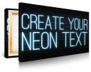 Neon Text Print