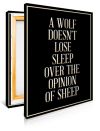 Opinion Of Sheep Print