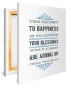 Custom Secret To Happiness Poster Maker