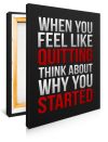 Custom Why You Started Poster Maker