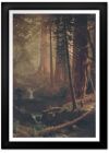 Albert Bierstadt - Giant Redwood Trees of California Print