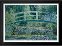 Claude Monet - Water Lilies and Japanese Bridge Print