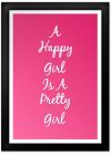 Happy Girl Print