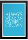 Custom Invisible Crown Poster Maker