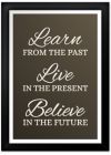 Learn Live Believe Print