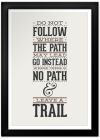 Leave A Trail Print