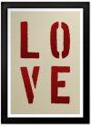 Love Stencil Print