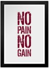 Custom No Pain Poster Maker