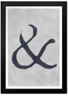 Painted Ampersand Print