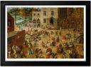 Pieter Bruegel the Elder - Children's Games Print