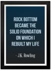 Rock Bottom Print